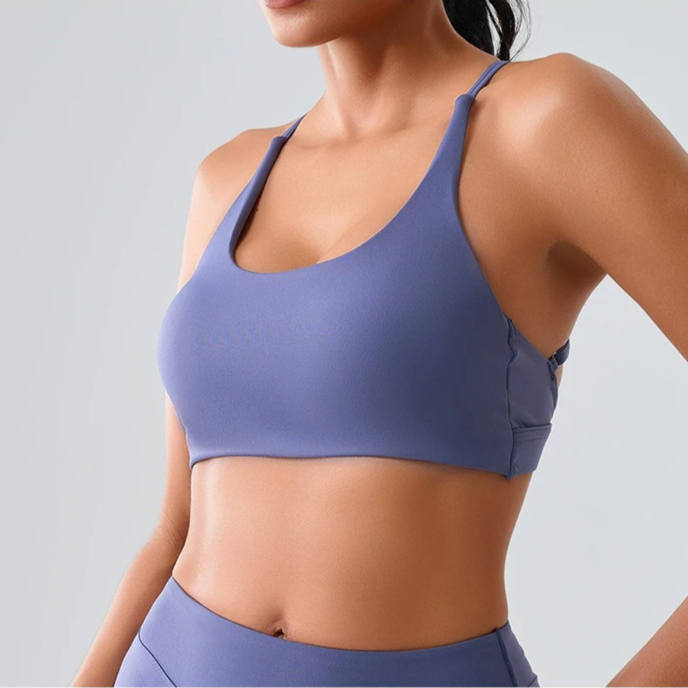 Women Impact Halter Sports Bra - Push Up Bra Padded 评论和价格